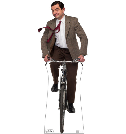 Life-size Mr. Bean Bike Ride Cardboard Cutout - All Cutouts