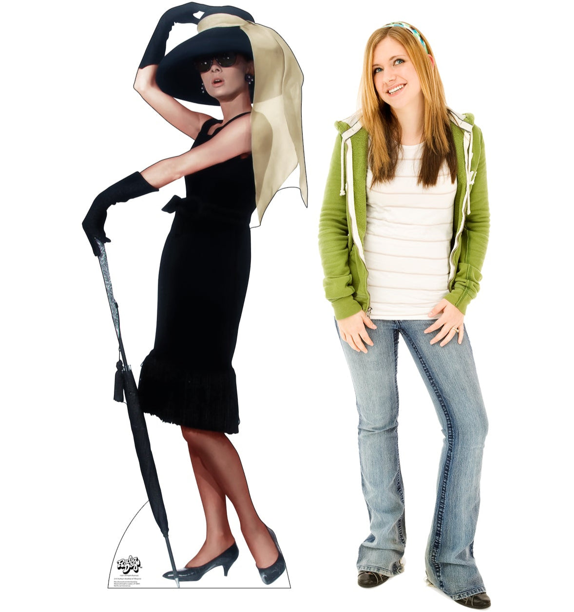Life-size Audrey Breakfast at Tiffany's 02 Cardboard Cutout - All Cutouts