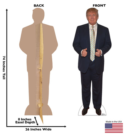 Life-size President Donald Trump Cardboard Cutout - All Cutouts