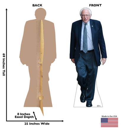 Life-size Bernie Sanders Cardboard Standup - All Cutouts
