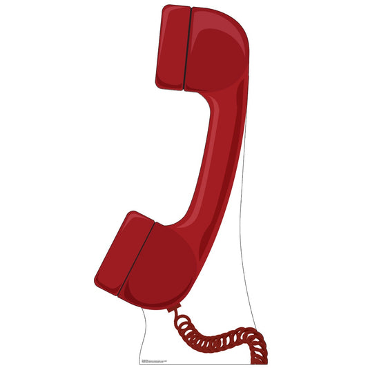 Life-size Giant Red Phone Cardboard Cutout - All Cutouts