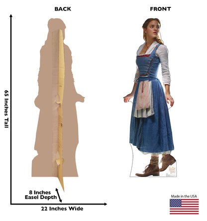 Life-size Belle Disney Beauty and the Beast Cardboard Cutout - All Cutouts