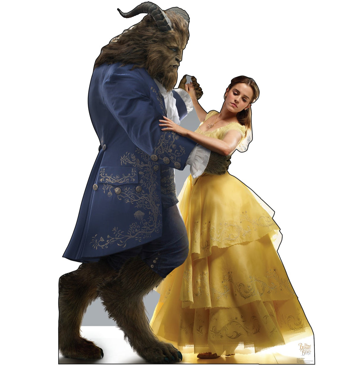 Life-size Belle and the Beast Cardboard Cutout - All Cutouts
