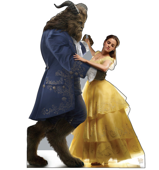 Life-size Belle and the Beast Cardboard Cutout - All Cutouts