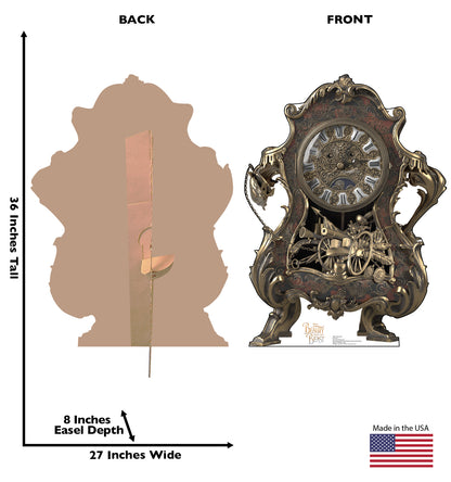 Life-size Cogsworth Cardboard Cutout Standee - All Cutouts