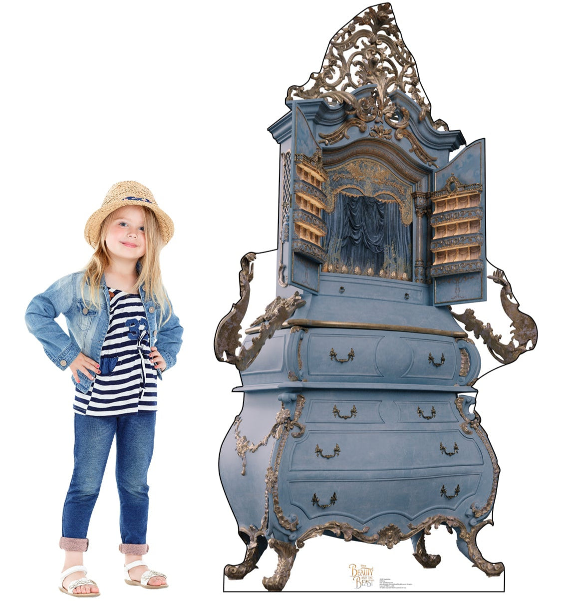 Life-size Garderobe Beauty and the Beast Cardboard Cutout - All Cutouts