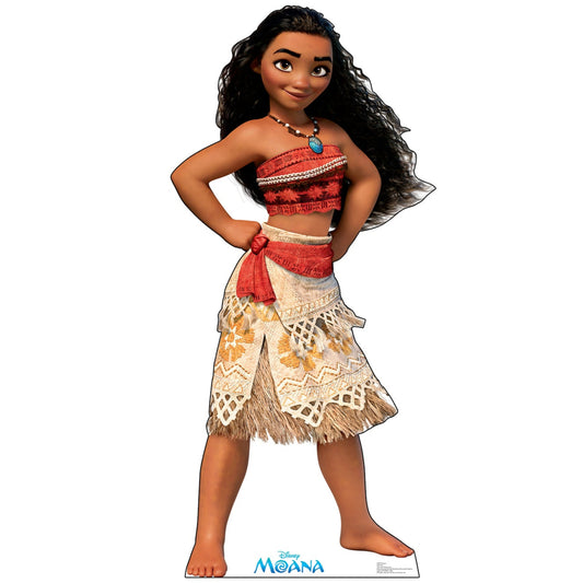 Life-size Moana from Moana Cardboard Cutout - All Cutouts