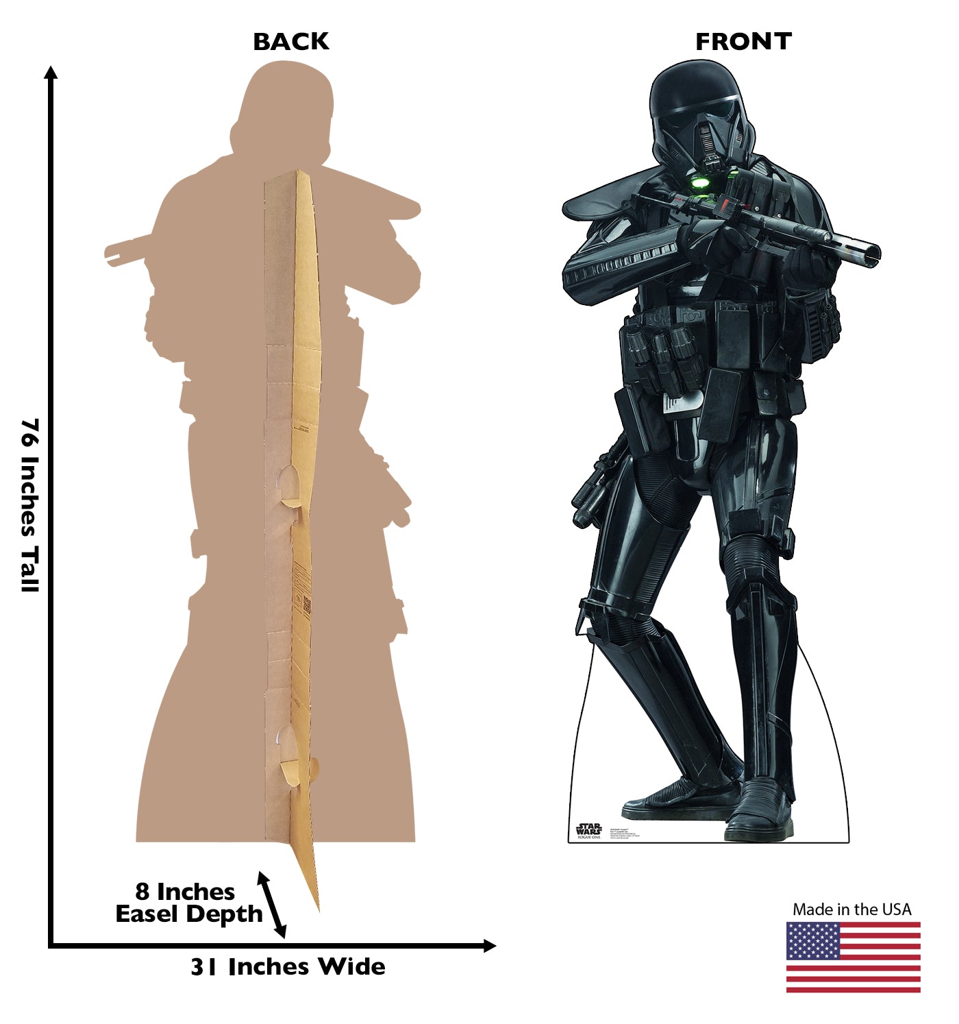 Life-size Death Trooper (Rogue One) Cardboard Cutout - All Cutouts
