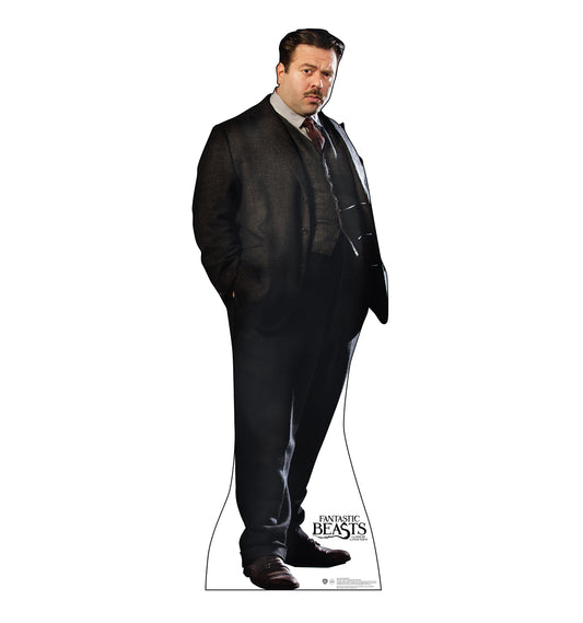 Life-size Jacob Kowalski (Fantastic Beast) Cardboard Cutout - All Cutouts