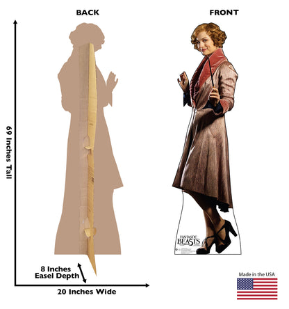 Life-size Queenie Goldstein Fantastic Beast Cardboard Cutout - All Cutouts