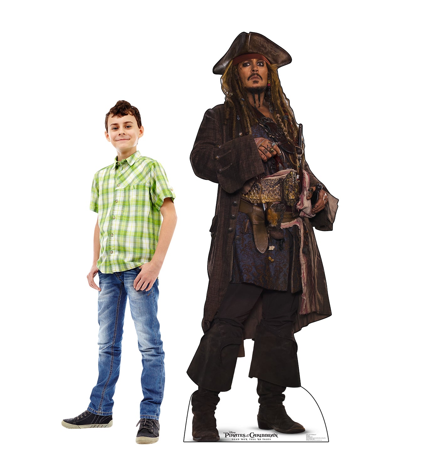 Life-size Jack Sparrow POTC 5 Cardboard Cutout - All Cutouts