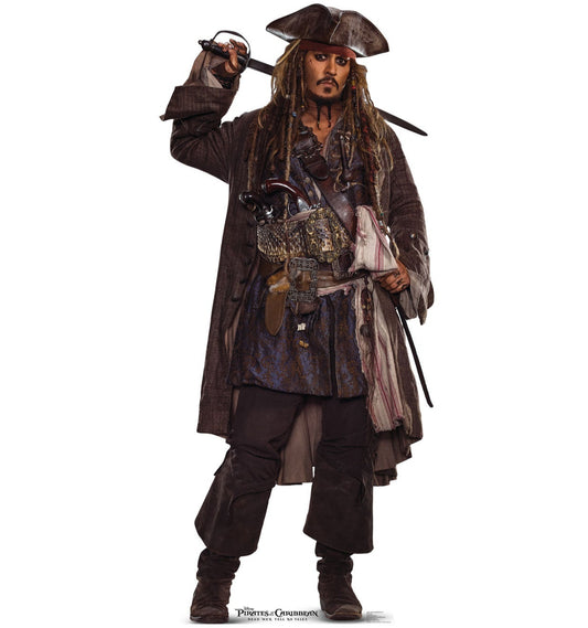 Life-size Jack Sparrow 02 POTC 5 Cardboard Cutout - All Cutouts