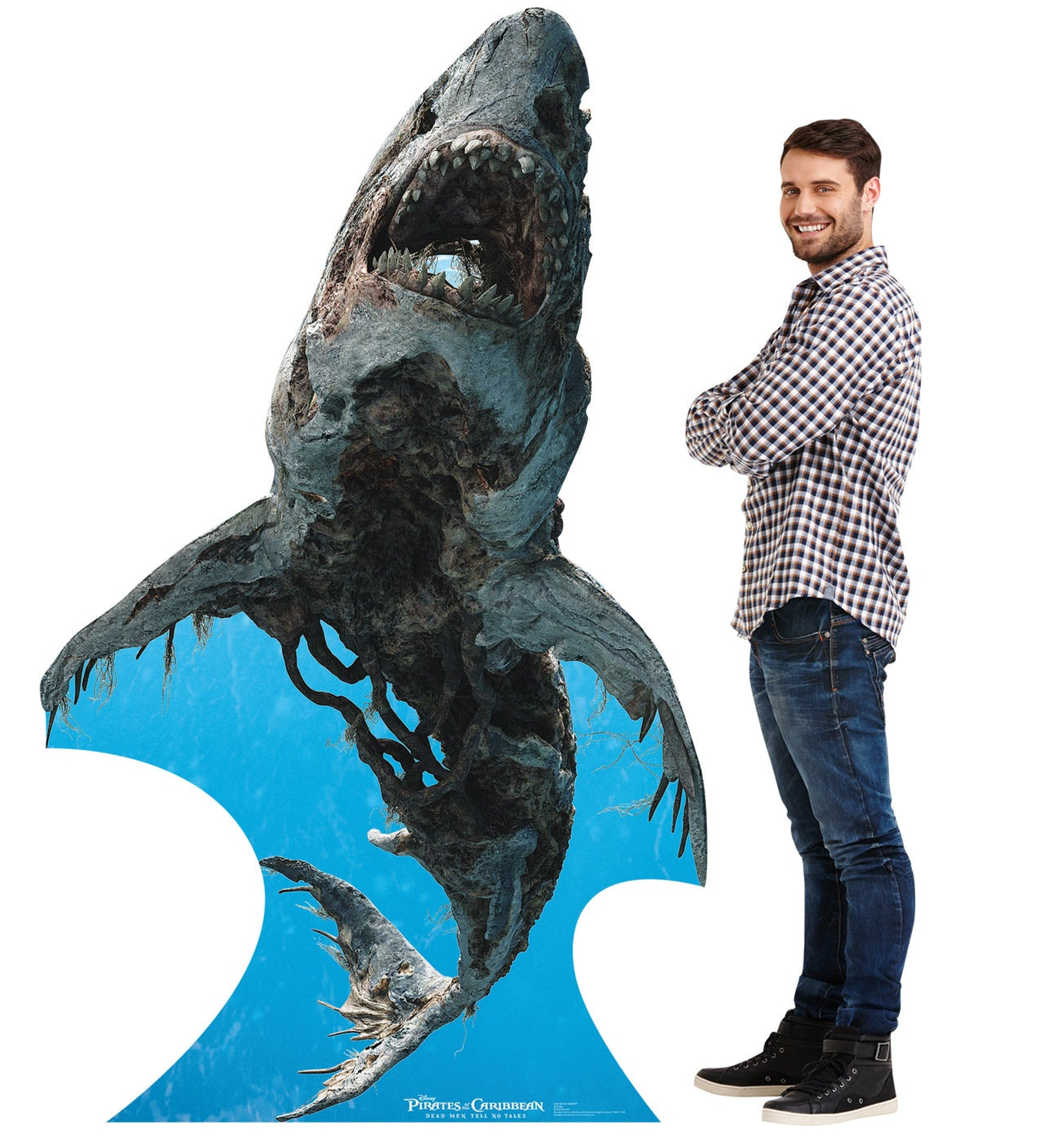 Life-size Ghost Shark POTC 5 Cardboard Cutout - All Cutouts