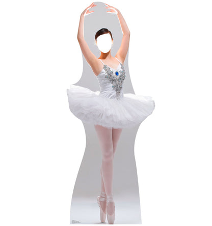 Life-size Ballerina Stand-in Cardboard Cutout - All Cutouts