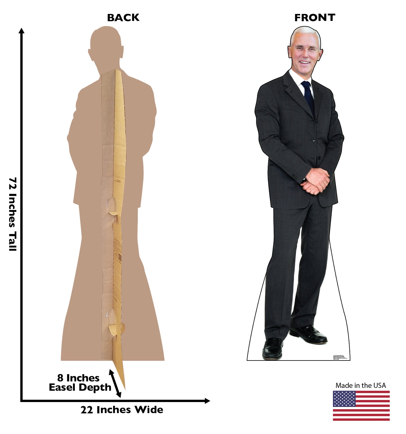 Life-size Vice President Mike Pence Cardboard Standup - All Cutouts