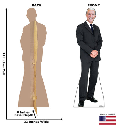 Life-size Vice President Mike Pence Cardboard Standup - All Cutouts