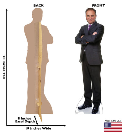Life-size Senator Tim Kaine Cardboard Standup - All Cutouts