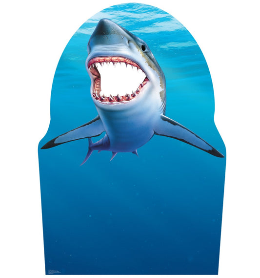 Life-size Shark Stand-In Cardboard Standup - All Cutouts