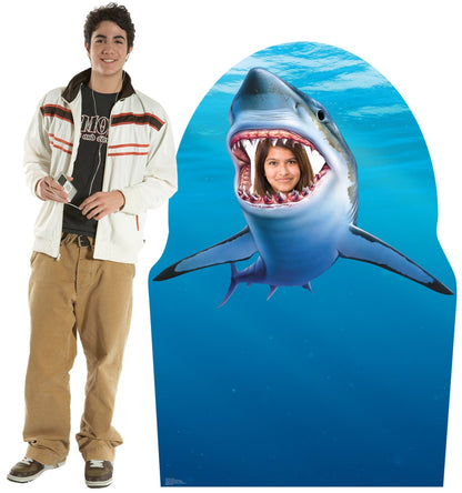 Life-size Shark Stand-In Cardboard Standup - All Cutouts