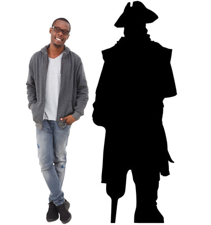 Life-size Pirate Silhouette Cardboard Cutout - All Cutouts