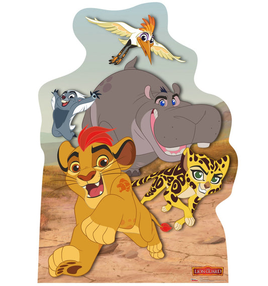 Life-size Lion Guard Friends Cardboard Standup - All Cutouts