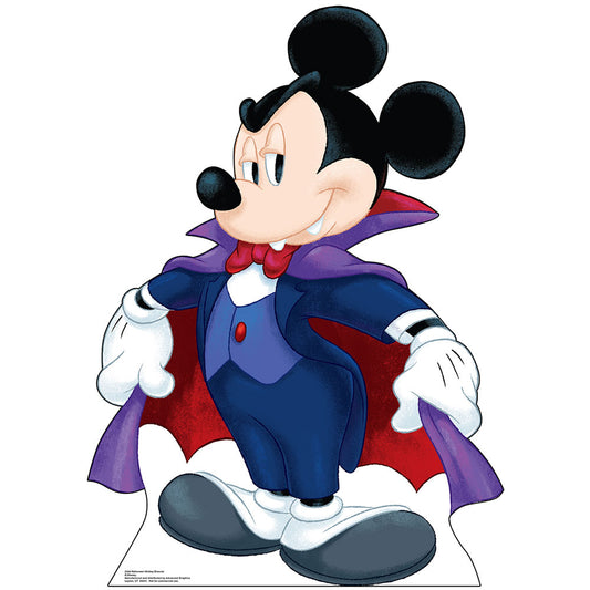 Life-size Halloween Mickey Dracula Cardboard Cutout - All Cutouts