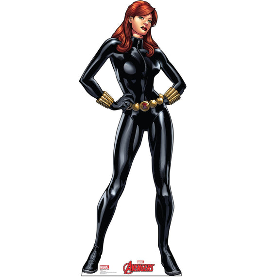 Life-size Black Widow Cardboard Cutout - All Cutouts