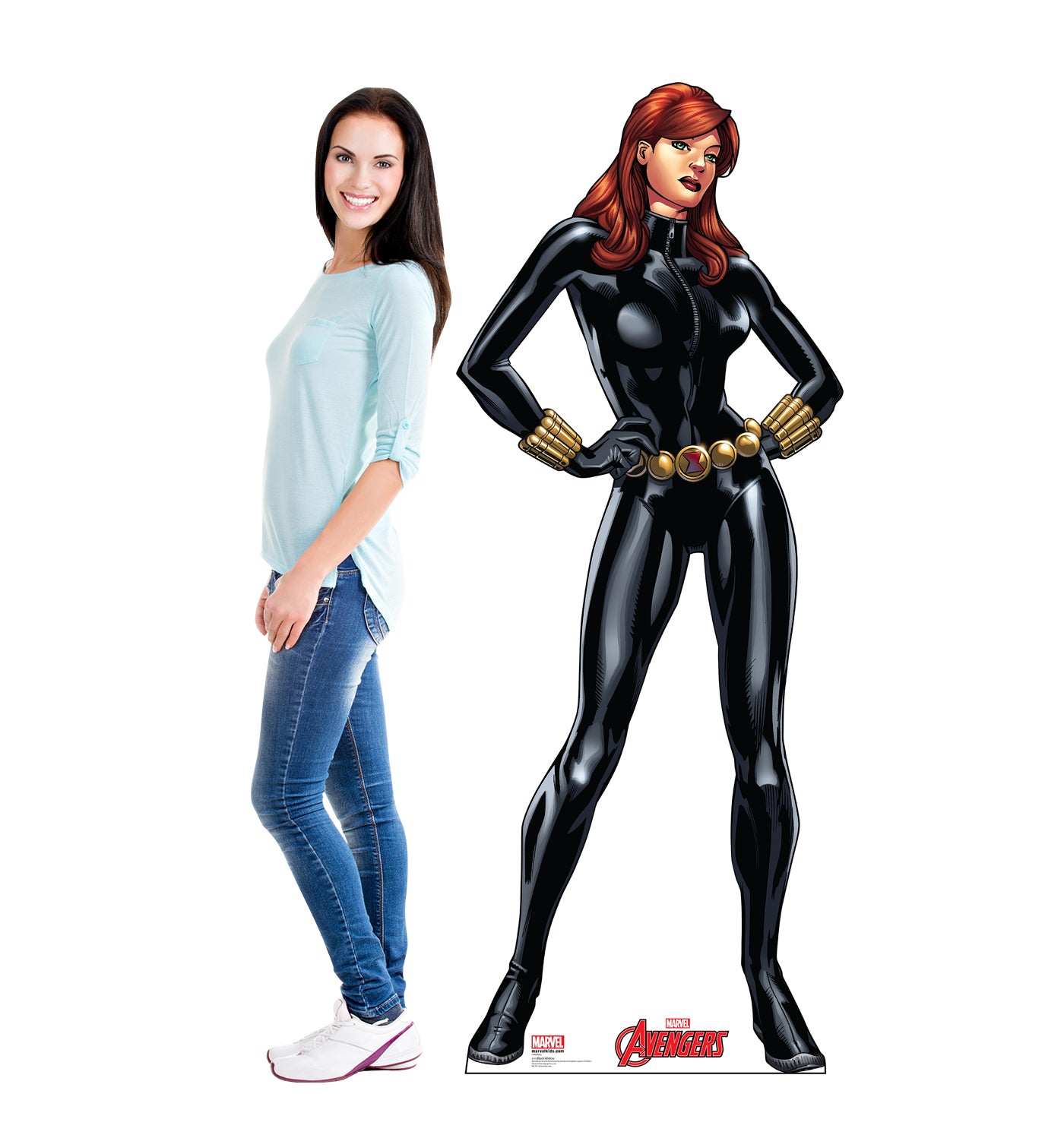 Life-size Black Widow Cardboard Cutout - All Cutouts