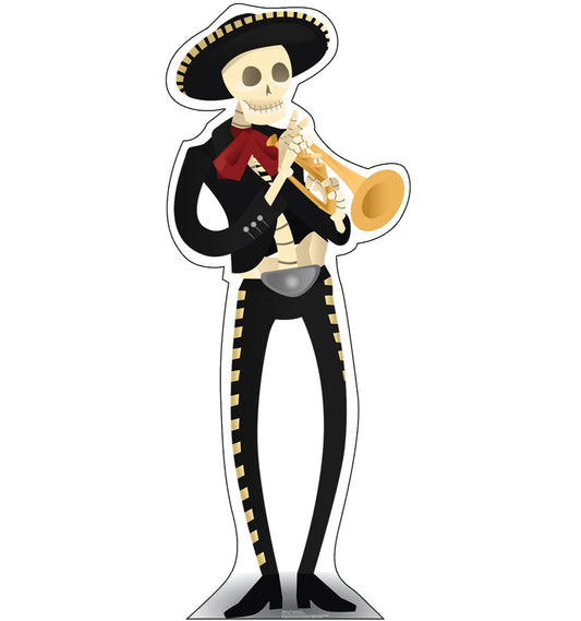 Life-size Day of the Dead Mariachi Cardboard Cutout - All Cutouts