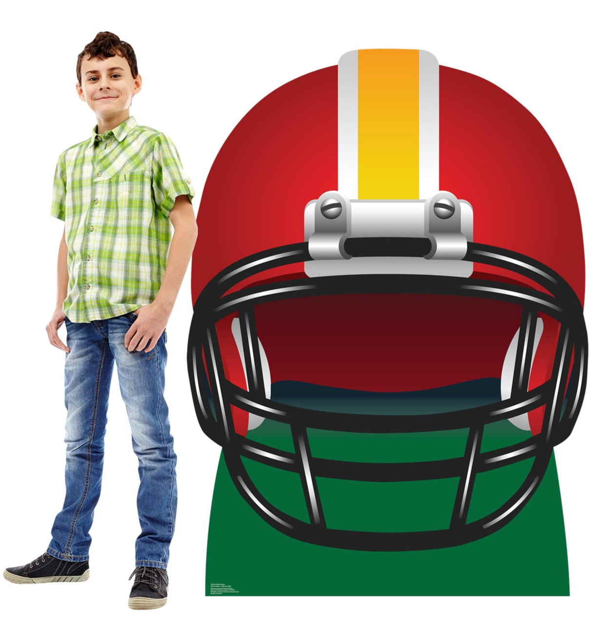 Life-size Football Helmet Cardboard Cutout - All Cutouts