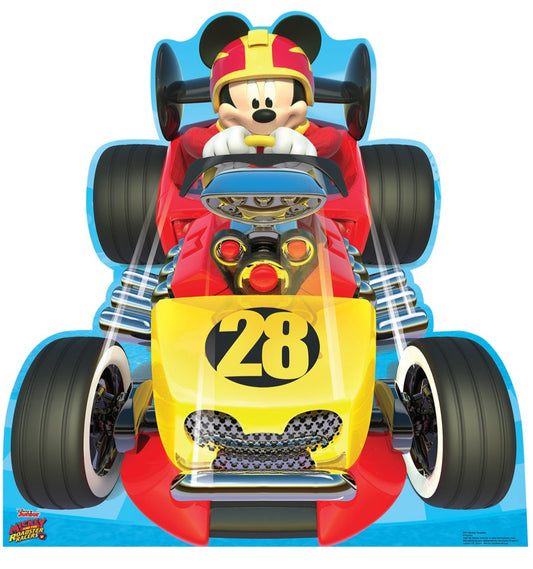 Life-Size Mickey Roadster (Disney's Roadster Racers) Cardboard Standup - All Cutouts