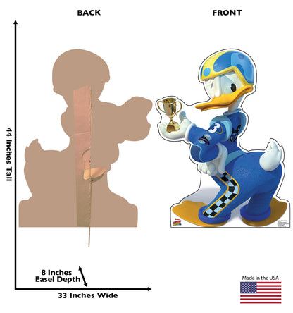 Life-Size Donald Duck Roadster Racers Cardboard Cutout - All Cutouts