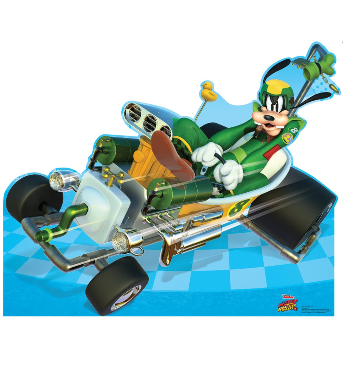 Life-Size Goofy Roadster Disney's Racers Cardboard Cutout - All Cutouts