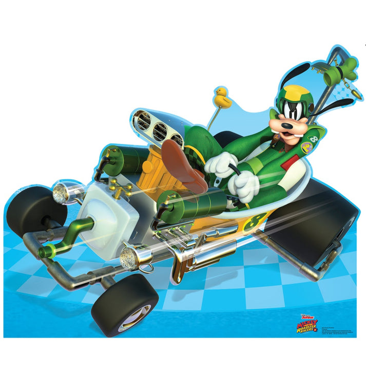 Life-Size Goofy Roadster Disney's Racers Cardboard Cutout
