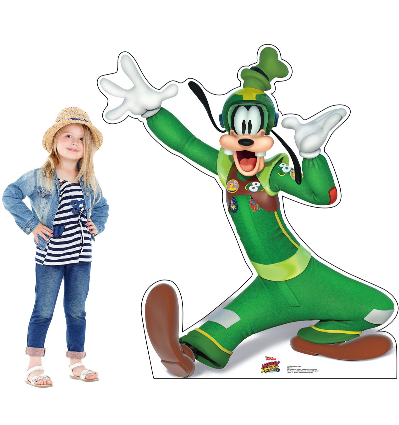Life-Size Goofy Disney's Roadster Racers Cardboard Cutout - All Cutouts