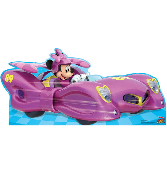 Life-Size Minnie Roadster (Disney's Roadster Racers) Cardboard Standup - All Cutouts