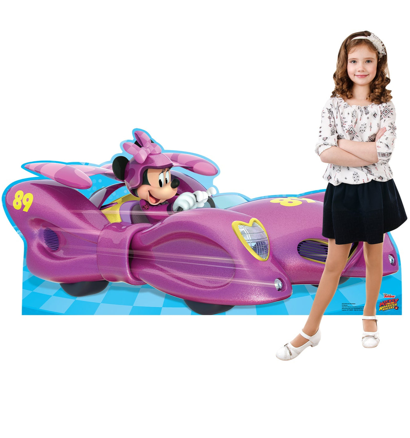 Life-Size Minnie Roadster (Disney's Roadster Racers) Cardboard Standup - All Cutouts