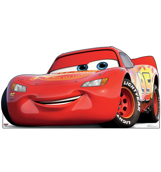 Life-Size Lightning McQueen (Cars 3) Cardboard Cutout - All Cutouts