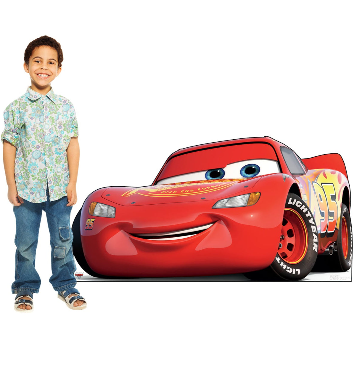 Life-Size Lightning McQueen (Cars 3) Cardboard Cutout - All Cutouts
