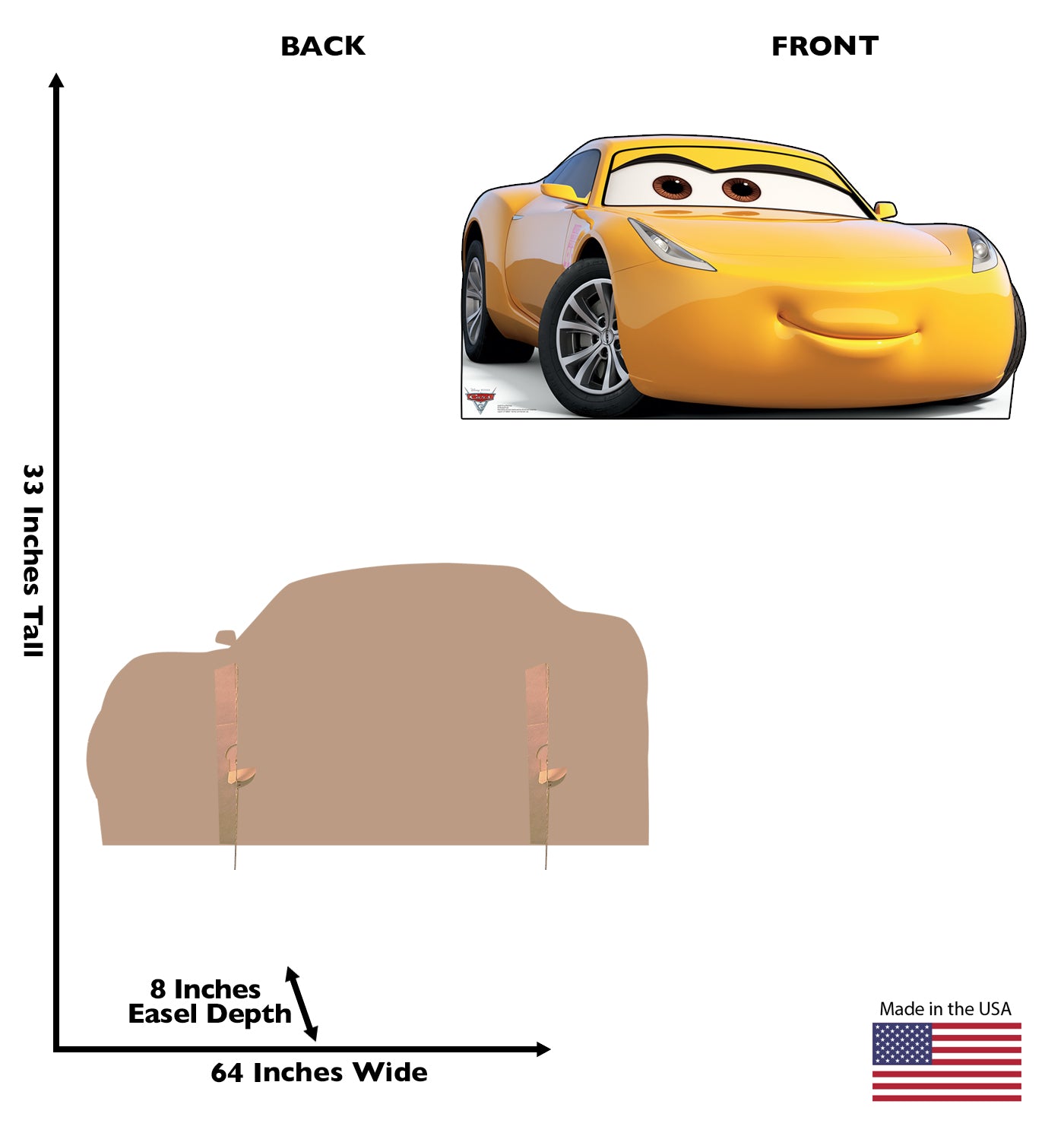 Life-Size Cruz Ramirez Cars 3 Cardboard Cutout - All Cutouts