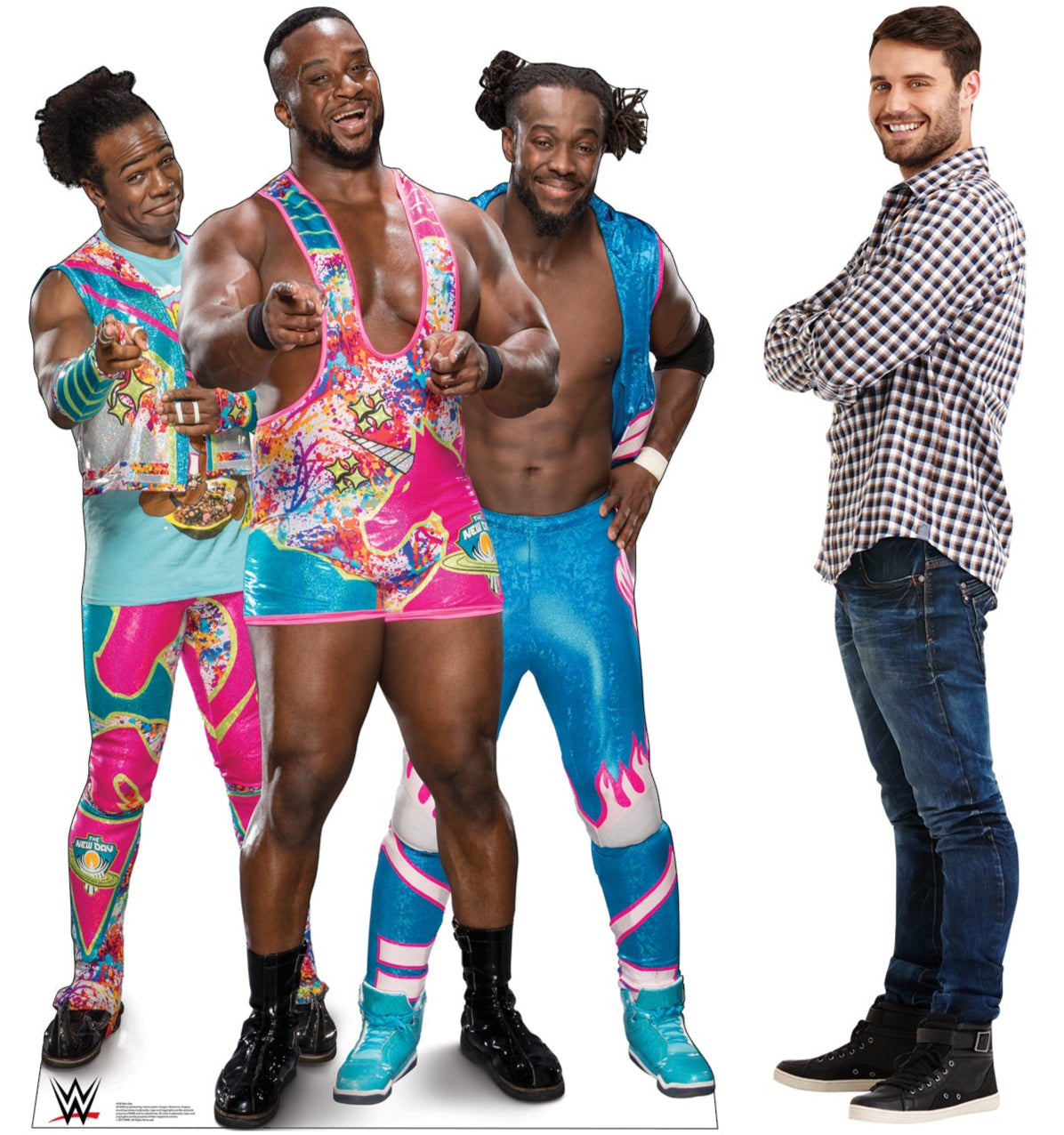 Life-Size The New Day - WWE Cardboard Cutout - All Cutouts