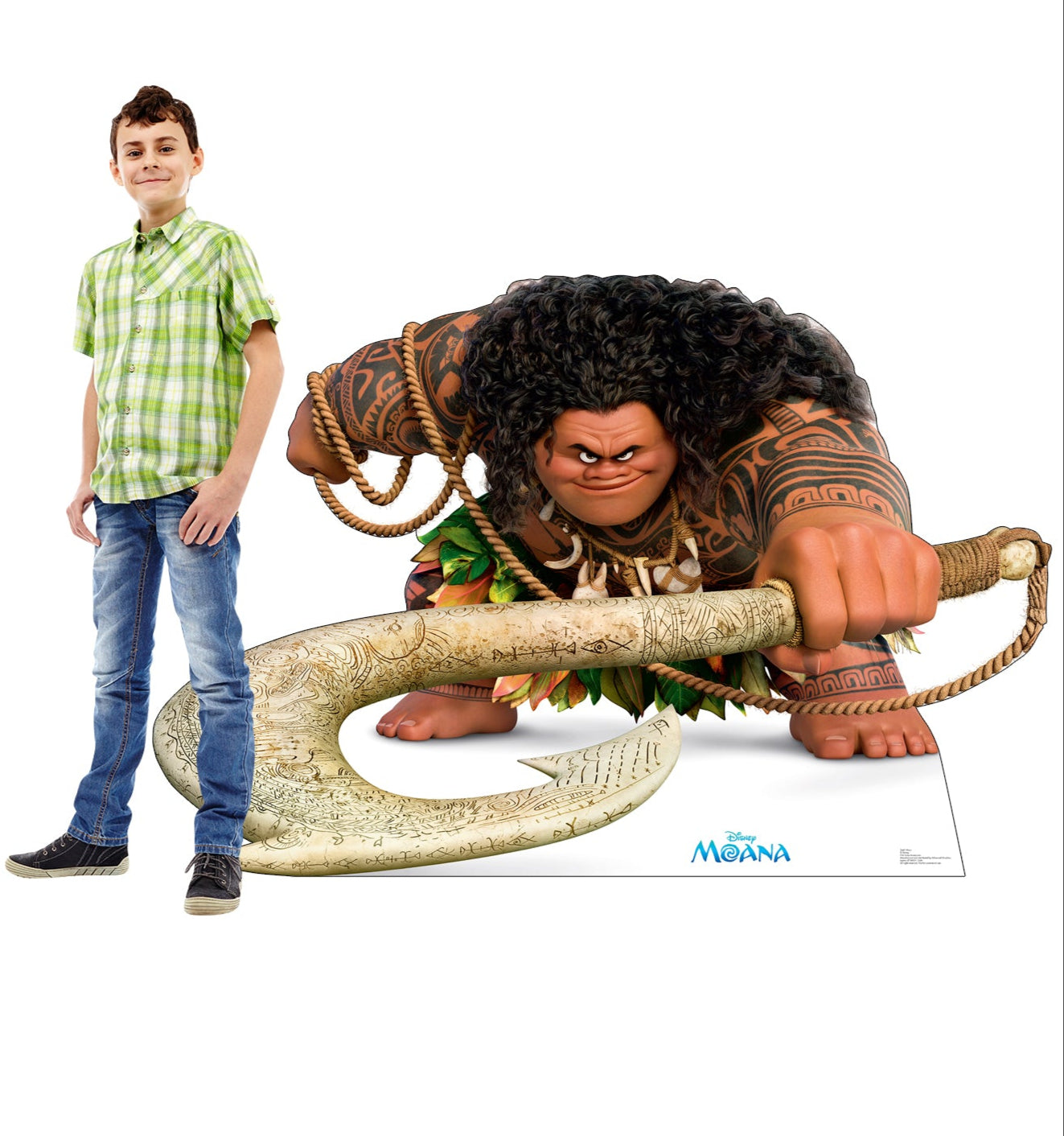 Life-Size Maui from Moana Cardboard Cutout - All Cutouts