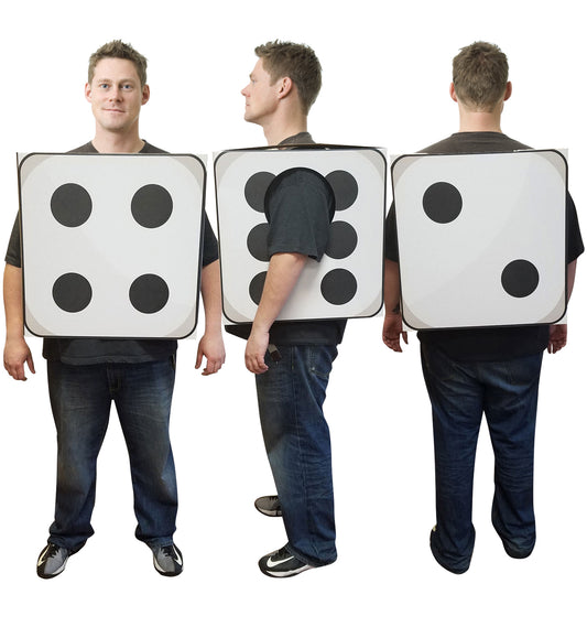 Life-Size 3D Dice Costume Cardboard Cutout - All Cutouts