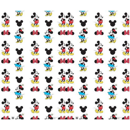 Mickey and Minnie Step and Repeat Life-Size Cardboard Cutout - All Cutouts