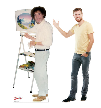 Bob Ross Talking Life-Size Cardboard Cutout