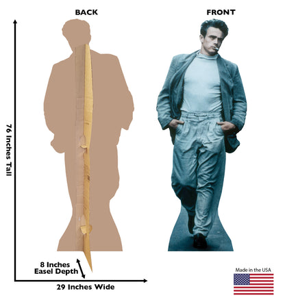 Life-size James Dean Cardboard Cutout Standee - All Cutouts