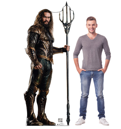 Life-Size Aquaman (Justice League) Cardboard Standup - All Cutouts