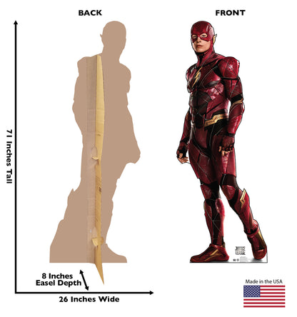 Life-Size The Flash (Justice League) Cardboard Standup - All Cutouts