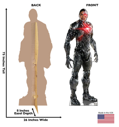 Life-Size Cyborg (Justice League) Cardboard Standup - All Cutouts