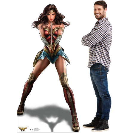Life-Size Wonder Woman Cardboard Standup - All Cutouts